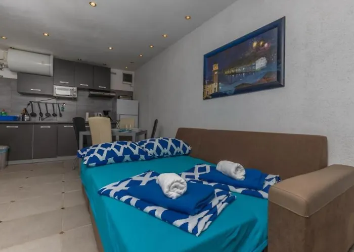 In With Sea View, Terrace, Air Conditioning, Wifi 4628-6 Apartment Crikvenica